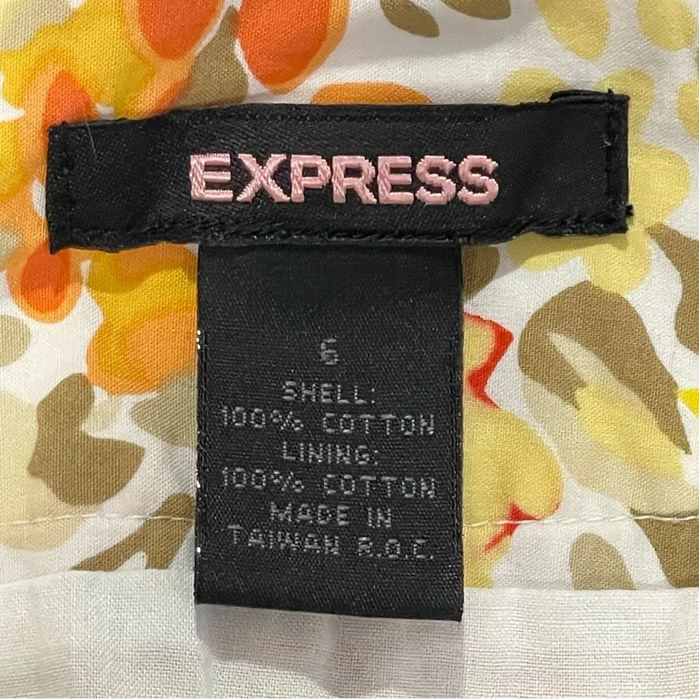 Express Floral Skirt Size 6 - Picture 6 of 6
